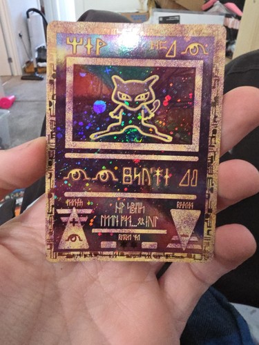 Ancient mew holo card - ancient,