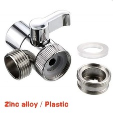 Kitchen Sink Splitter Diverter Valve Water Tap Connector for Toilet Bidet Shower
