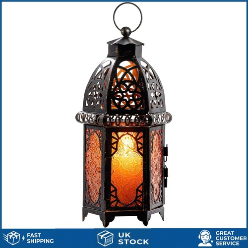Exotic amber moroccan hanging - exotic,