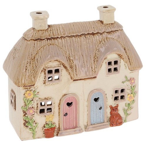 Village pottery double thatch - village,