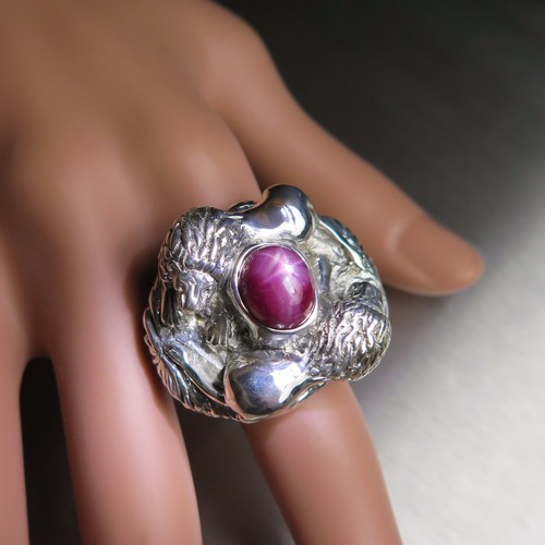 6cts natural ruby red ray - 6.6cts,