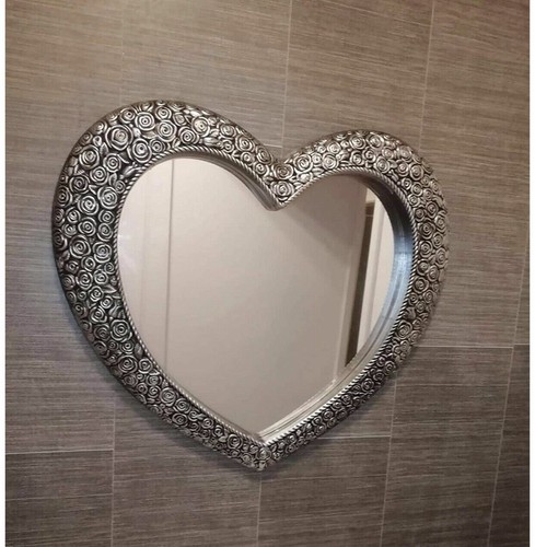 Large mirror heart shape - mirror,
