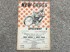 * NEW CROSS v WEST HAM +