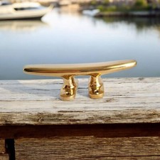 7” Brass Boat Cleat –