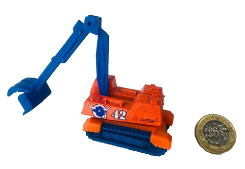 Toy car demolition machine - car,