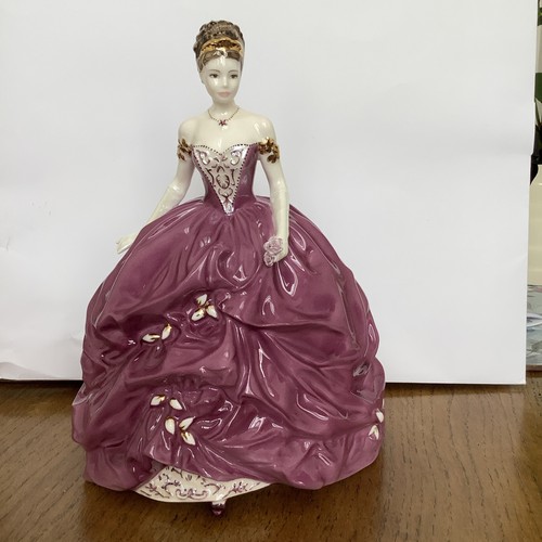 Coalport figurine emma - coalport,