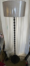 Large Twist Stem  Standard Lamp  With Brand New Shade
