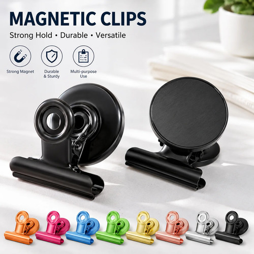 Heavy duty magnetic clips - magnetic,