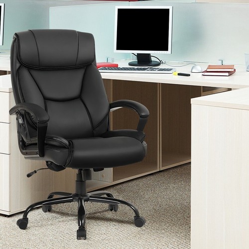 High back leather executive - pu,