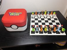 Pokemon themed full chess set
