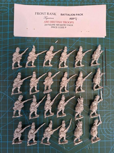 Front rank 28mm awi - rank,