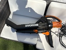 WORX WG505E 3000W Corded Electric Trivac Garden Leaf Blower 