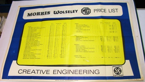 British leyland morris - british,