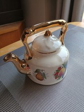 VINTAGE EARTHENWARE KETTLE
