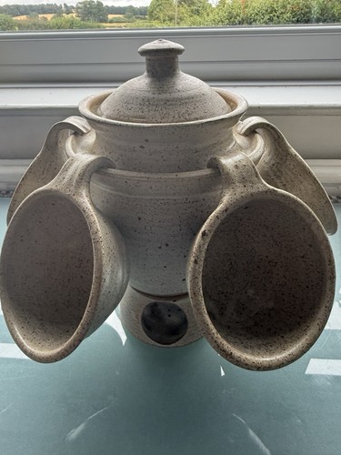 1980 hand thrown ceramic - 1980’s,