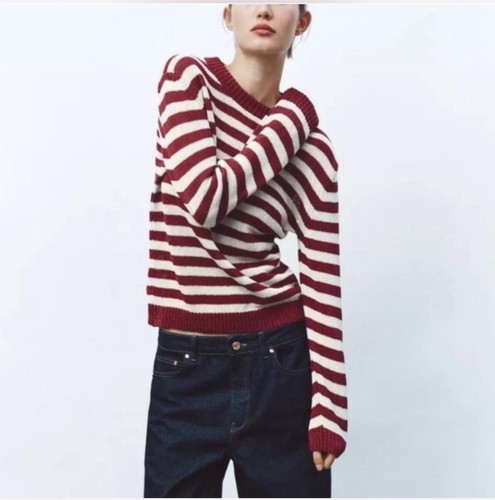Nwt zara striped rustic - zara,