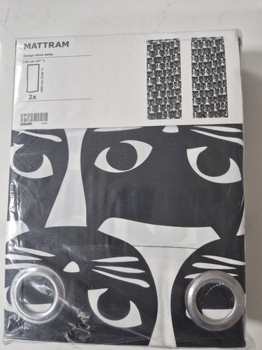 Ikea mattram black cat - mattram, design