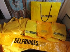 8 x Selfridges Yellow & Black