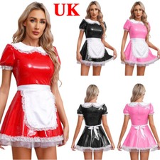 UK Women French Maid Cosplay