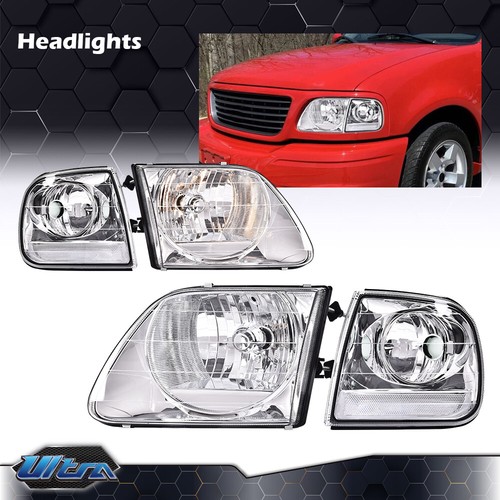 Clear chrome headlights - clear, &