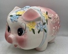 Vintage Jumbo Piggy Bank Made