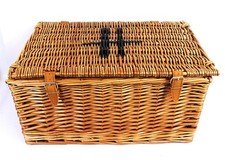 Large Harrods Lined Wicker