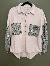 POL Oversized Shacket Pink