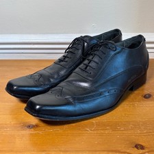 Ted Baker Mens Black Leather