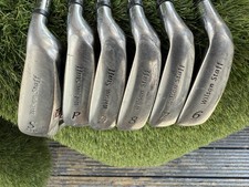 WILSON STAFF Di9 GOLF IRON SET. 6 To SW. SUPERLIGHT STEEL SHAFTS. FREE POST