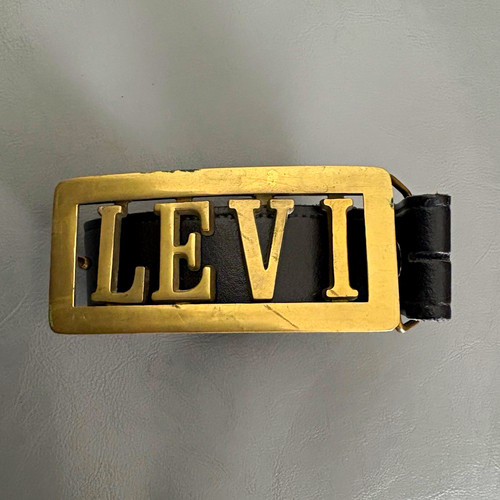 Levi men black leather - levi’s,