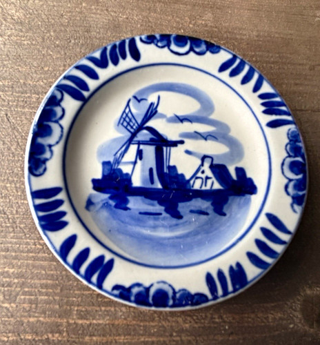 Vintage delft blue hand - vintage,
