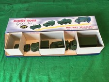 DINKY TOYS GIFT SET NO 699 MILITARY VEHICLES (1) 1955/58 Repro BOX V/G COND