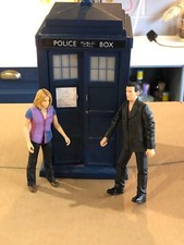 The 9th Doctor Who and Rose Tyler Loose Action Figures 5.5" scale