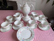 Vintage Johnson's China Summer Chintz  Tea/Coffee Set For Eight People