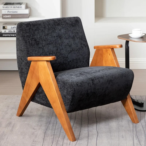 Mid century modern chenille - modern,
