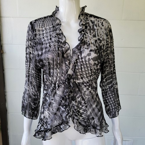 Y2k whimsigoth sheer pleated - y2k,