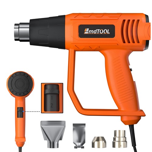 Hot air gun kit dual - air,