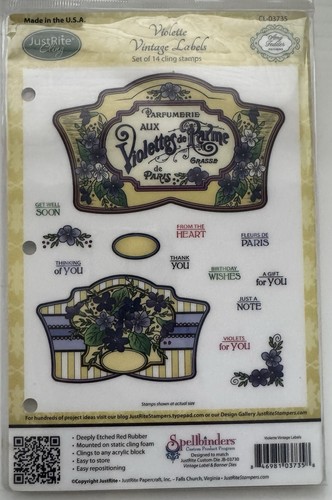 Justrite violette vintage - justrite,