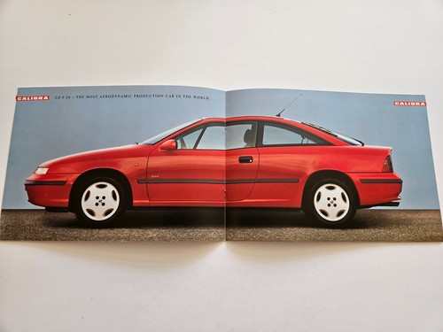 Vauxhall calibra launch sales - vauxhall,