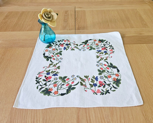 Swedish tablecloth with summer