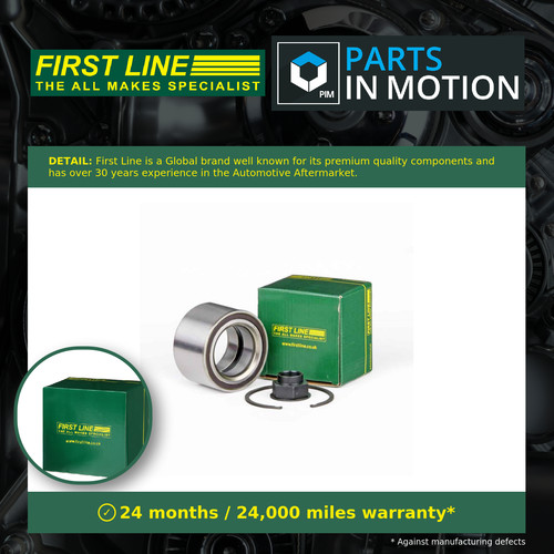 Wheel bearing kit fits iveco - wheel,