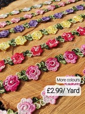 Floral Lace Trim By the Yard