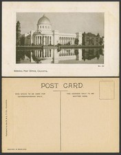 India Old Embossed Postcard