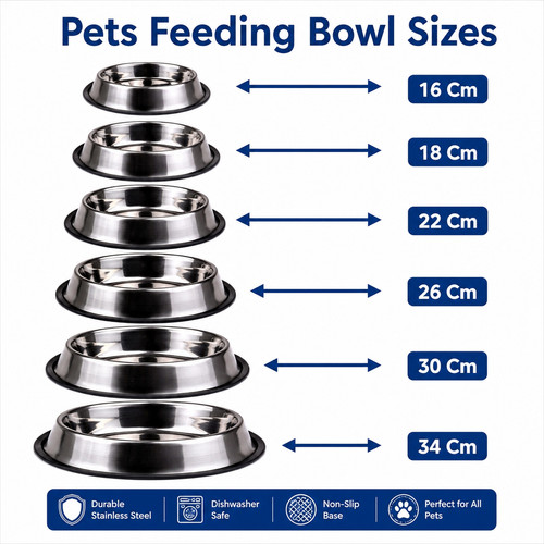 Dog bowl stainless - bowl, steel