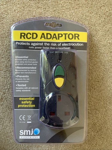 Rcd safety adaptor 240v - rcd,