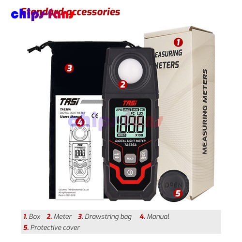 Ta636a digital light meter - digital,