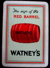 Single brewery playing card - single,