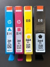 Genuine HP 364 / 364XL Black & Colour Ink Cartridge SINGLES & SETS LOT (INC VAT)
