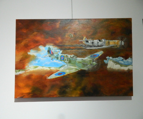 Original painting seat grace - 2,