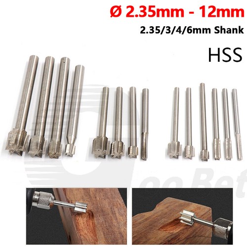 Hss router bit rotary burr - hss,